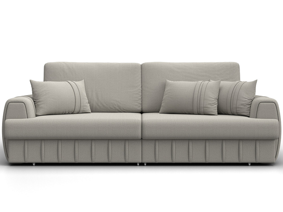 Диван прямой Лига-057 НПБ (амур 02 бежевый)