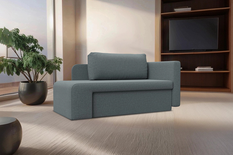 Кушетка Лига-097 (амур 07 серый)