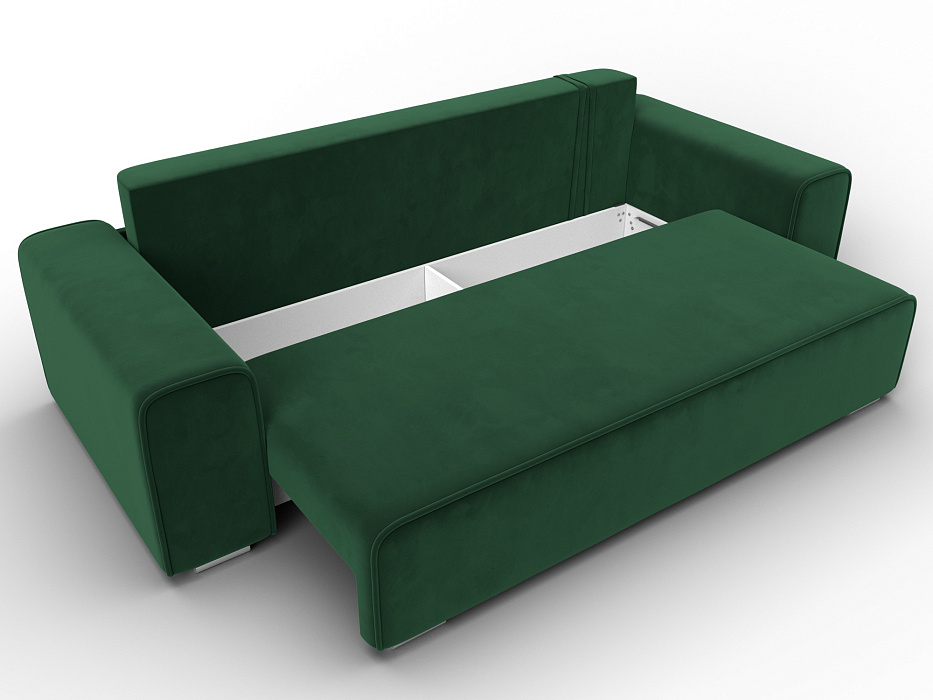 Диван прямой Лига-029 (зеленый)