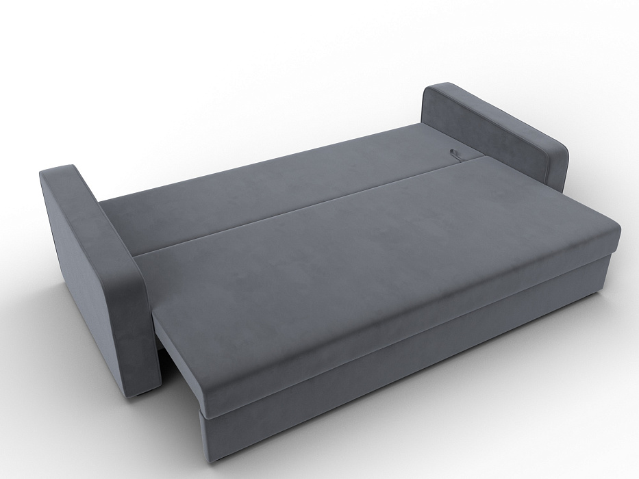 Диван прямой Лига-009 (серый)