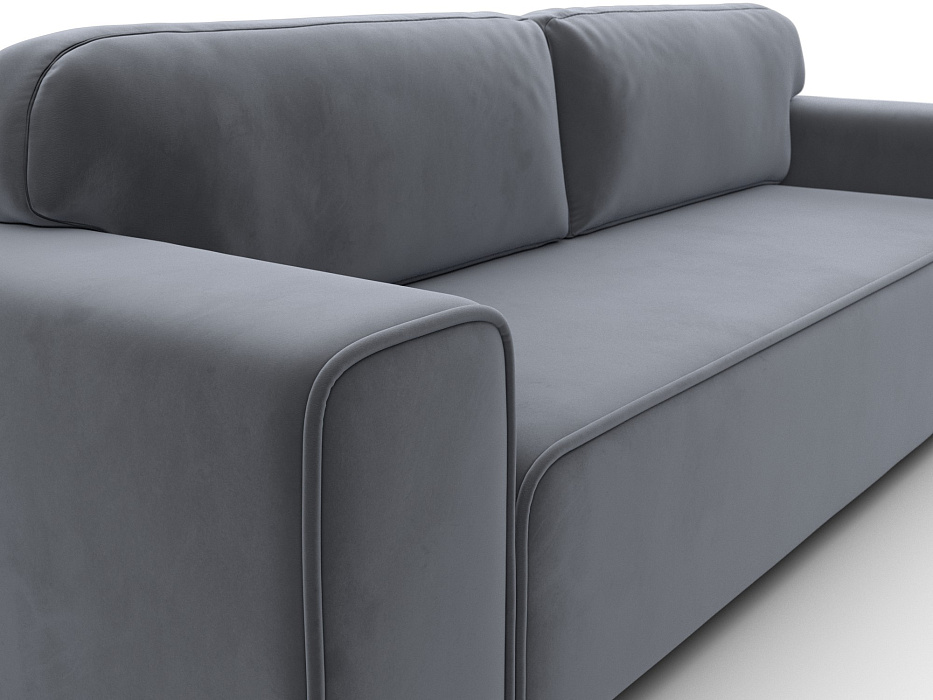 Диван прямой Лига-029 (серый)