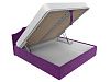 Интерьерная кровать Афина 160 (фиолетовый цвет)