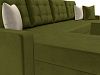 П-образный диван Ливерпуль (зеленый\бежевый цвет)