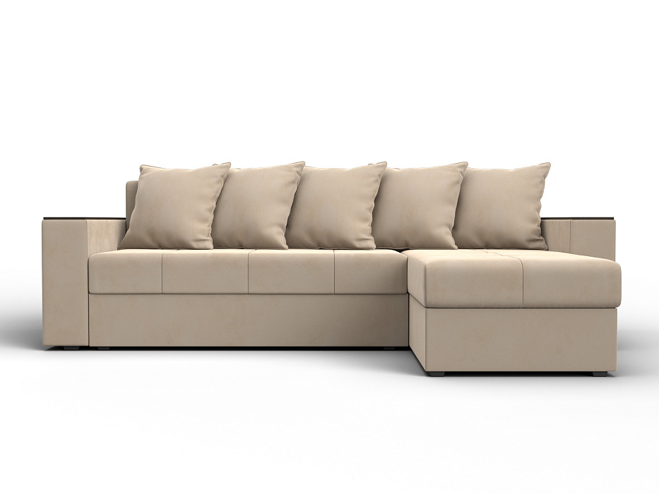 Диван угловой Дубай Лайт угол универсальный (seven 729 бежевый)