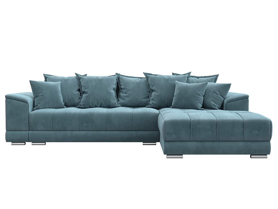 Диван угловой НордСтар правый угол (бирюзовый) Диван угловой НордСтар правый угол (бирюзовый)