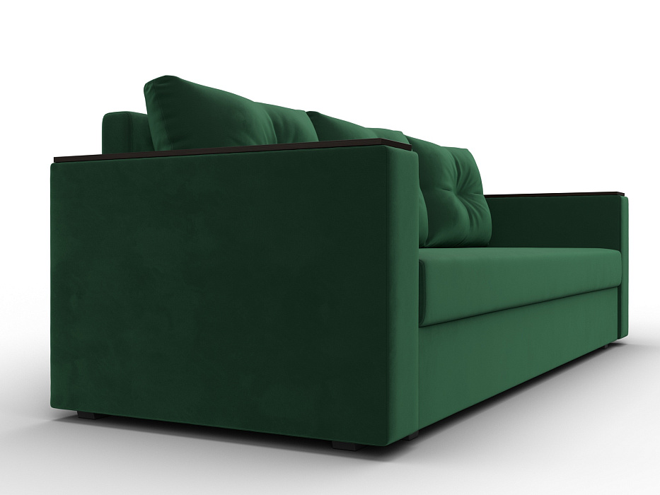 Диван прямой Атланта без стола (seven 626 зеленый)
