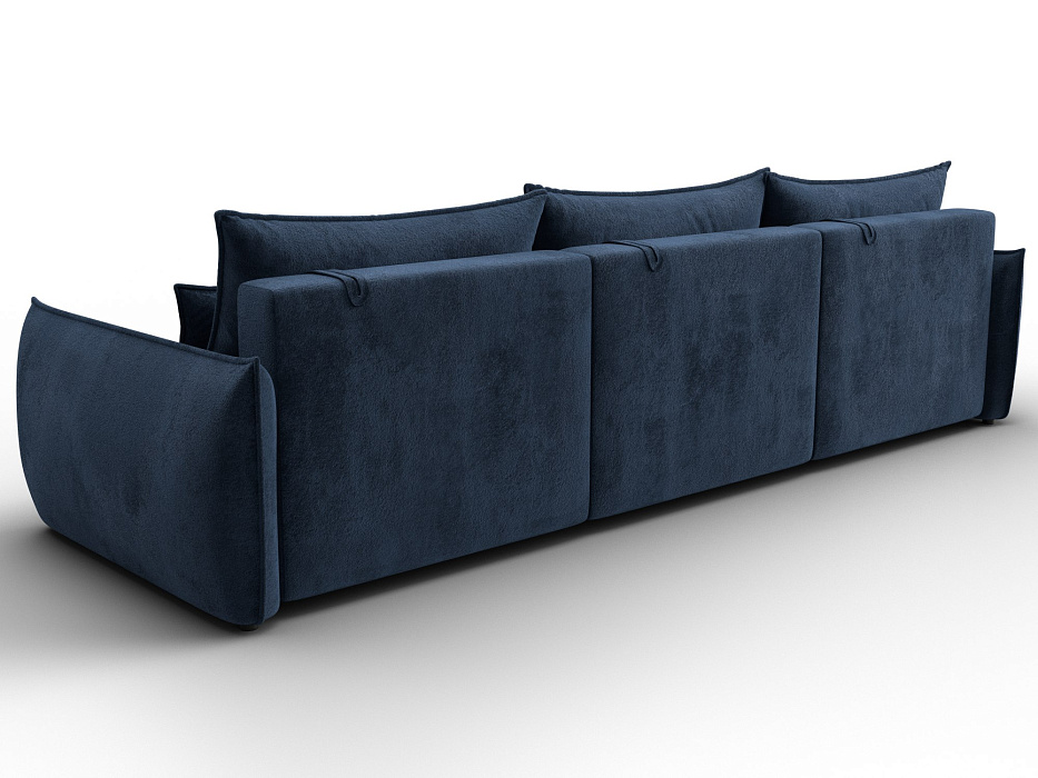 Диван прямой Лига-051 НПБ Лонг (tower 13 синий)