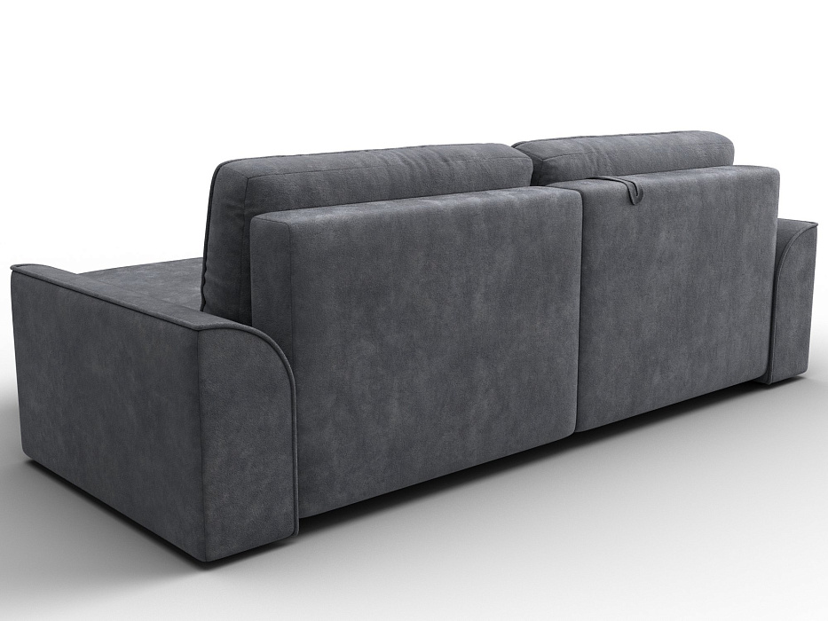 Диван угловой Лига-048 НПБ (brut 16 темно-серый)