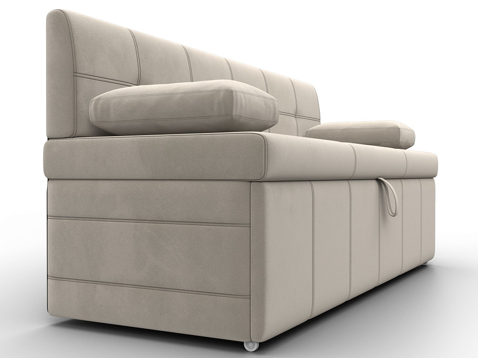 Диван кухонный прямой Лео (бежевый)