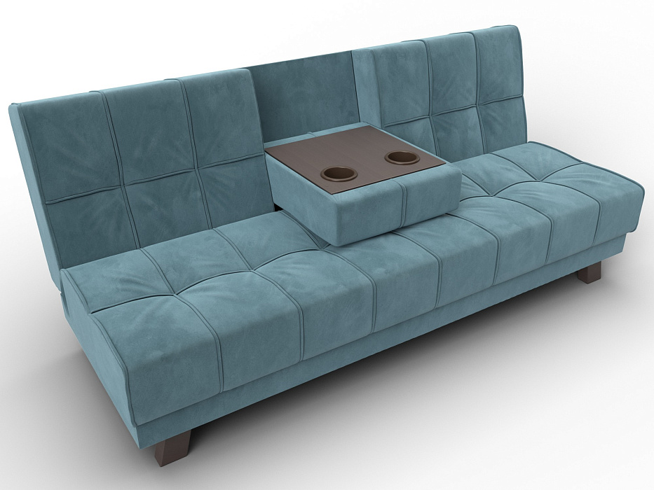 Диван прямой Винсент (бирюзовый)
