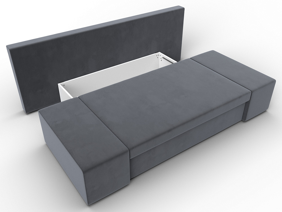 Диван прямой Сан Марко (серый)