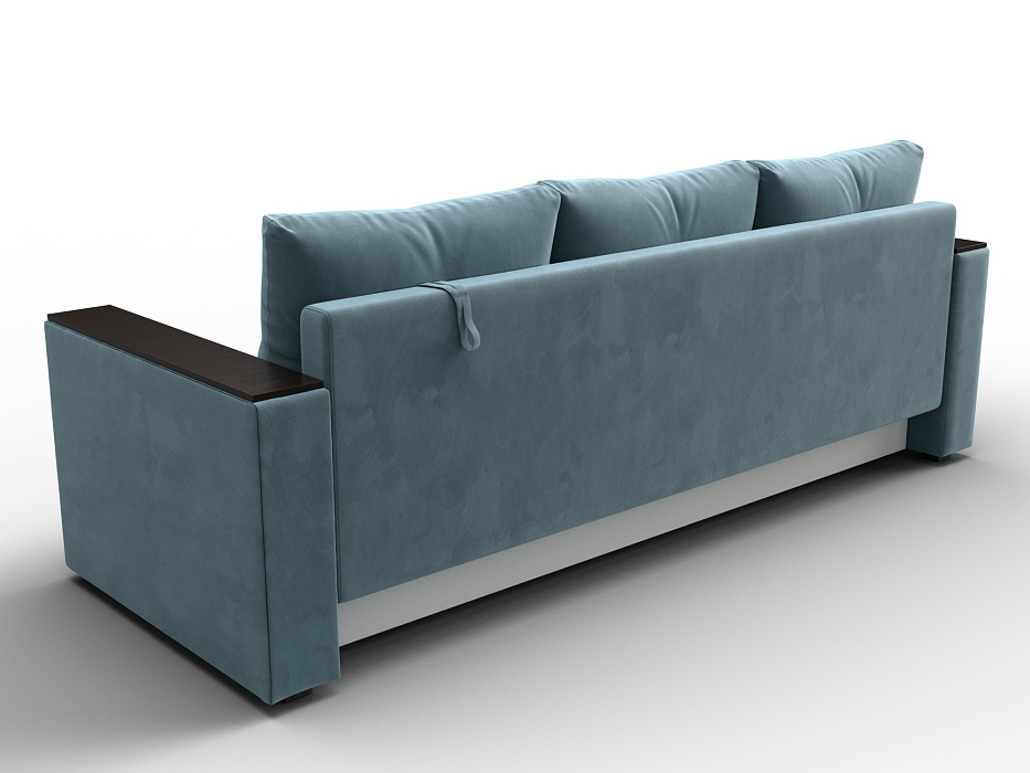 Диван прямой Атланта без стола (seven 113 бирюзовый)