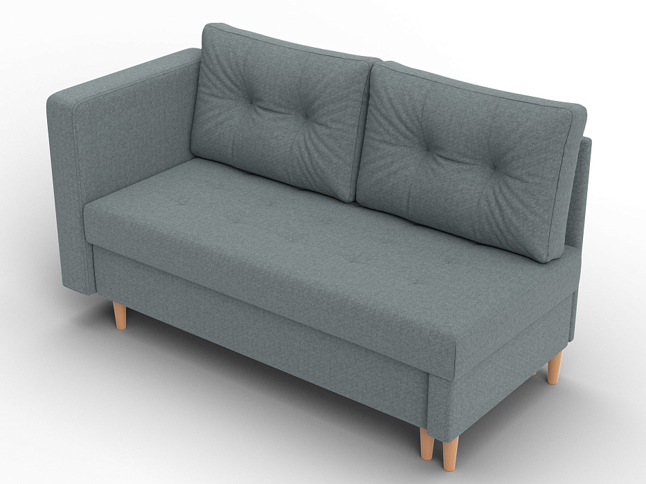 Кушетка Лига-098 (амур 07 серый)