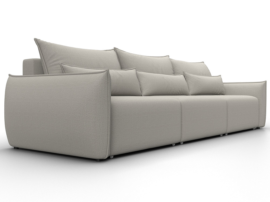 Диван прямой Лига-051 НПБ Лонг (амур 02 бежевый)