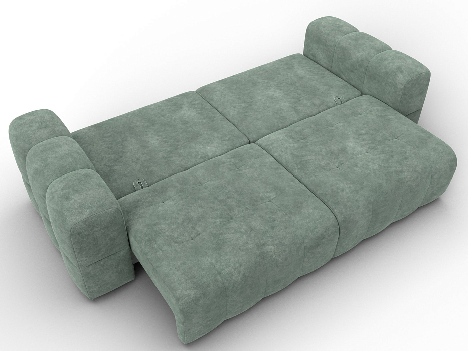 Диван прямой Лига-110 НПБ (brut 08 зеленый)