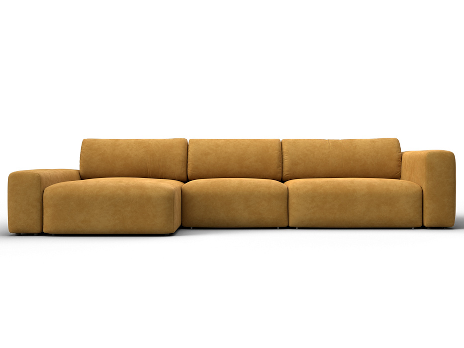 Диван угловой Лига-066 НПБ Лонг угол левый фото в интернет-магазине Лига Диванов