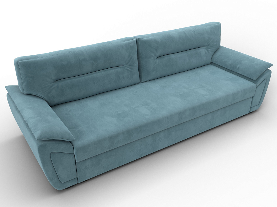 Диван прямой Нэстор Лайт (seven 113 бирюзовый)