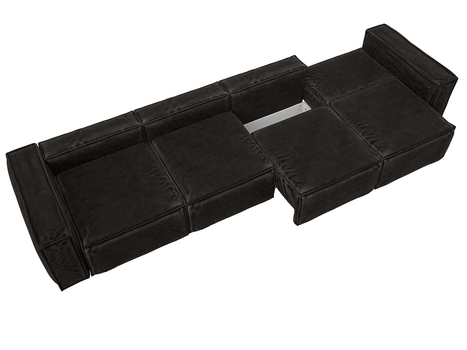 Диван прямой Лига-081 НПБ МегаЛонг фото в интернет-магазине Лига Диванов