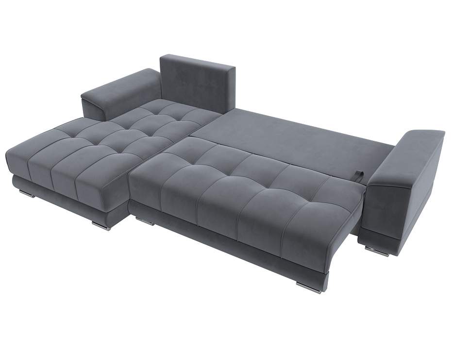 Диван угловой НордСтар левый угол (серый)