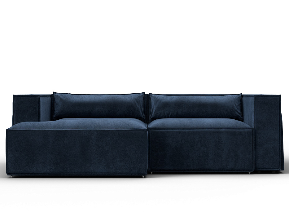 Диван угловой Лига-061 угол левый (tower 13 синий)