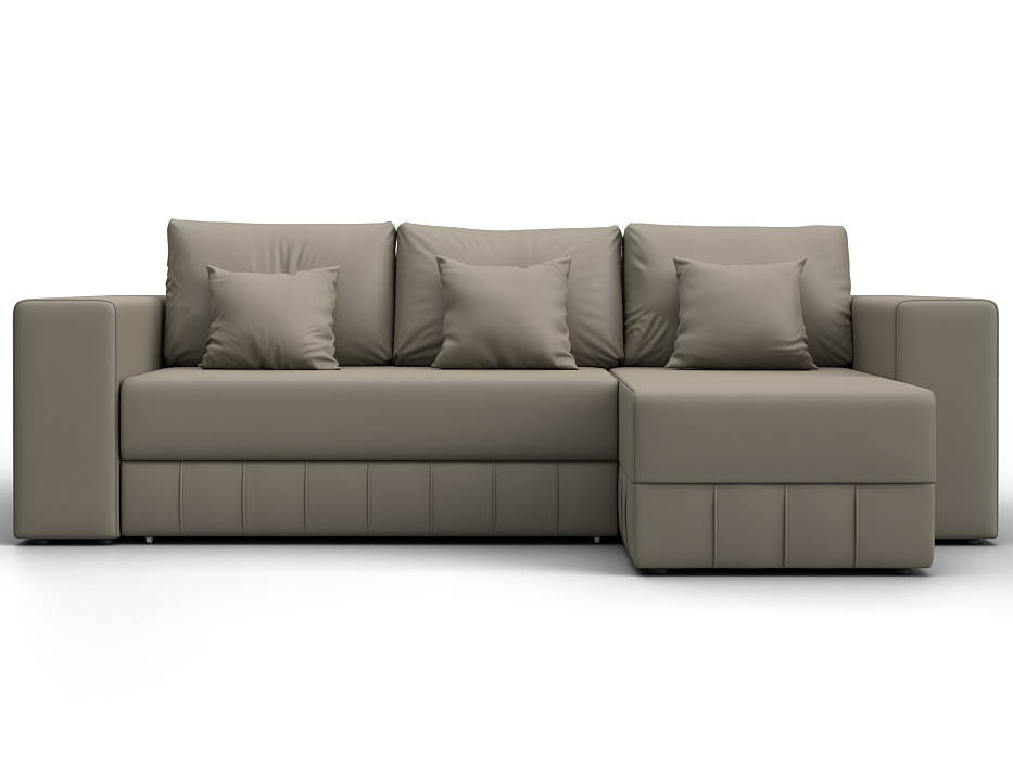 Диван угловой Лига-076 угол универсальный (grifon 04 бежевый)