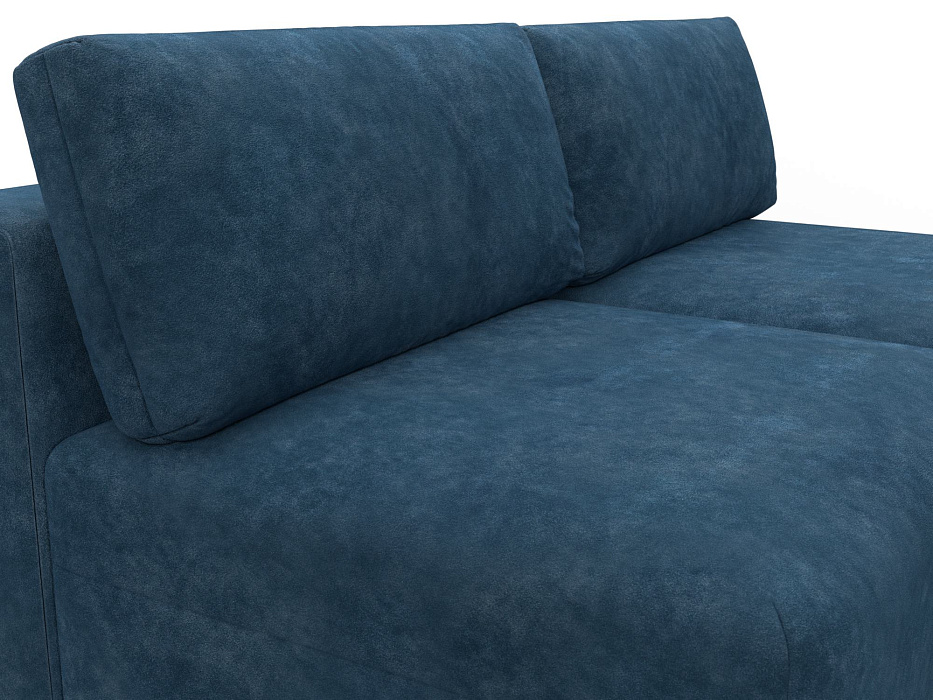 Диван угловой модульный Лига-060 НПБ угол универсальный (brut 11 синий)