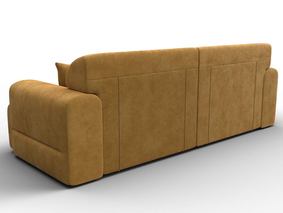 Диван прямой Лига-109 НПБ (brut 10 желтый)