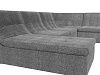 П-образный модульный диван Холидей (серый цвет)