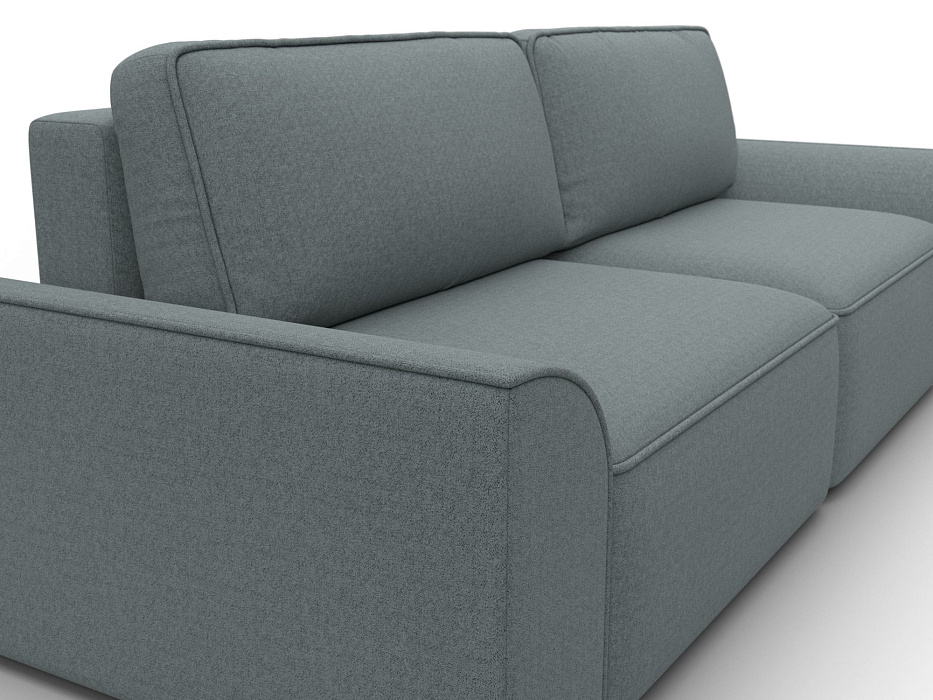 Диван прямой Лига-048 НПБ (амур 07 серый)