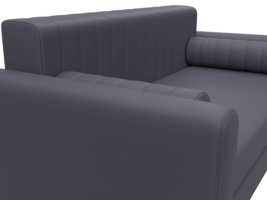 Диван прямой Лига-070 (grifon 15 серый)