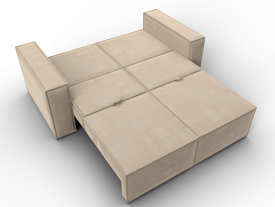 Диван прямой Куба мини (бежевый)
