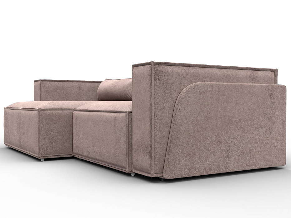 Диван угловой Лига-061 угол левый (tower 05 бежевый)