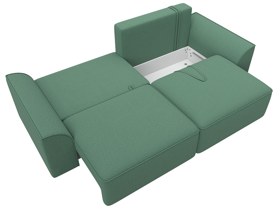 Диван прямой Лига-048 НПБ (амур 11 зеленый) Диван прямой Лига-048 НПБ (амур 11 зеленый)