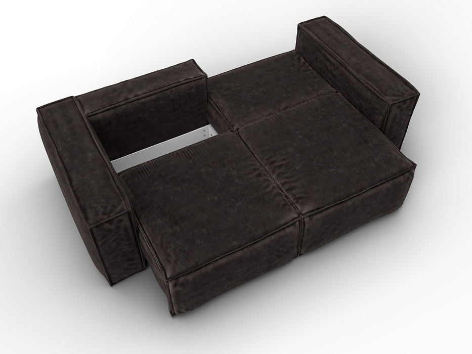 Диван прямой Лига-081 НПБ (brut 17 коричневый) Диван прямой Лига-081 НПБ (brut 17 коричневый)