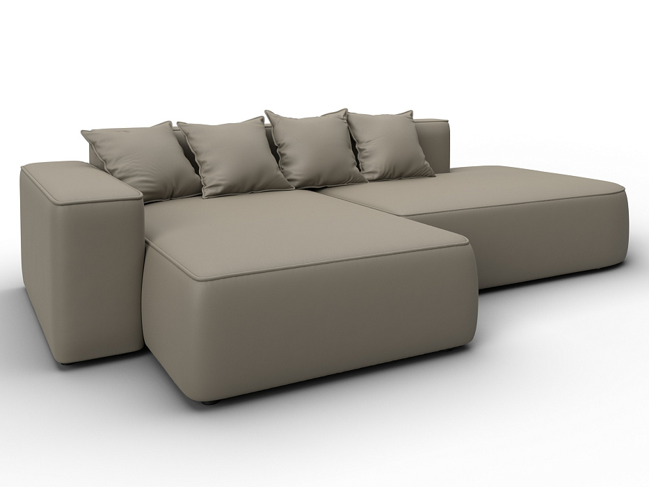 Диван угловой Лига-065 угол левый (grifon 04 бежевый)