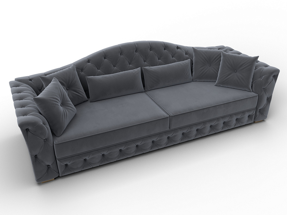 Диван прямой Артис (seven 17 серый)