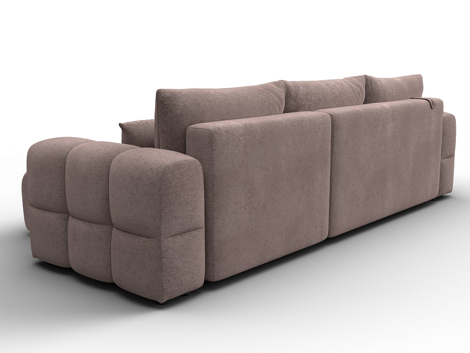 Диван угловой Лига-110 НПБ угол универсальный (tower 05 бежевый)