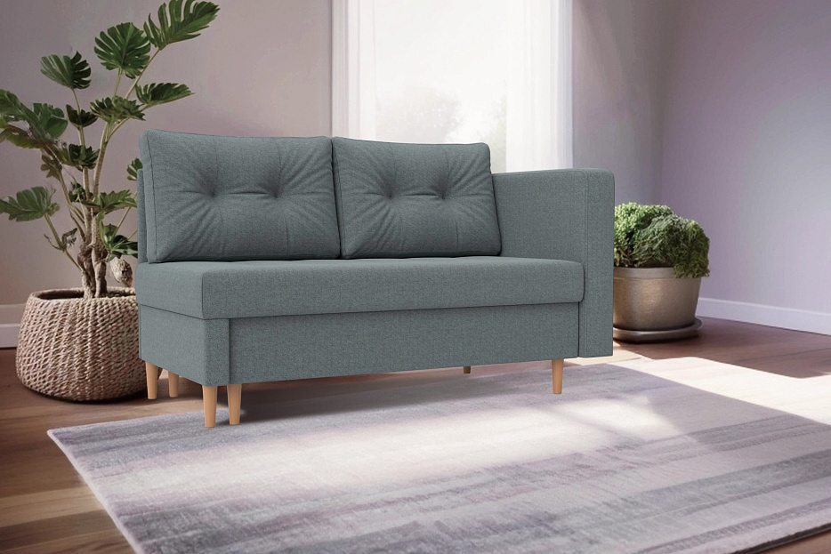 Кушетка Лига-098 (амур 07 серый)