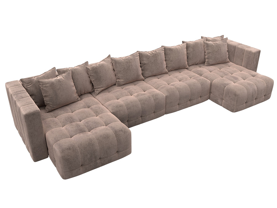 Диван П-образный Лига-052 НПБ Лонг (tower 05 бежевый)