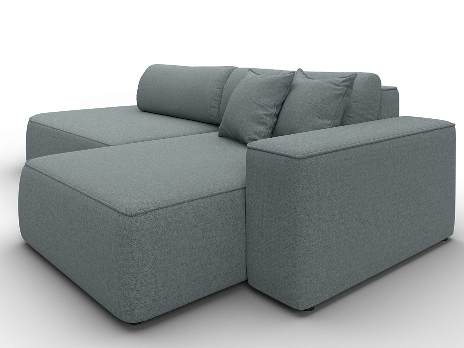 Диван угловой Лига-065 БП угол правый (амур 07 серый) Диван угловой Лига-065 БП угол правый (амур 07 серый)