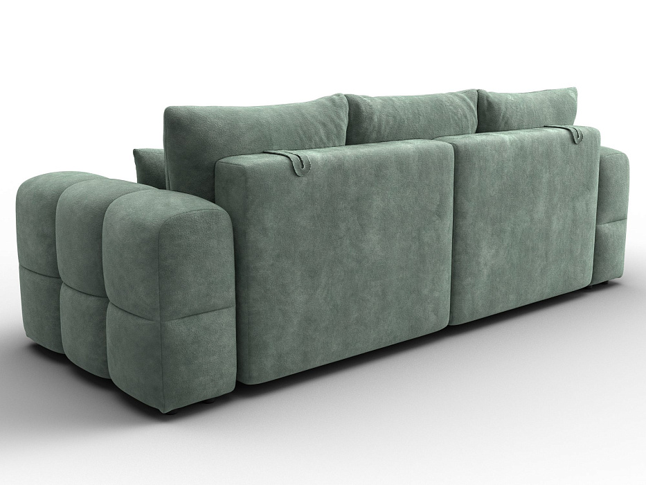 Диван прямой Лига-110 НПБ (brut 08 зеленый)