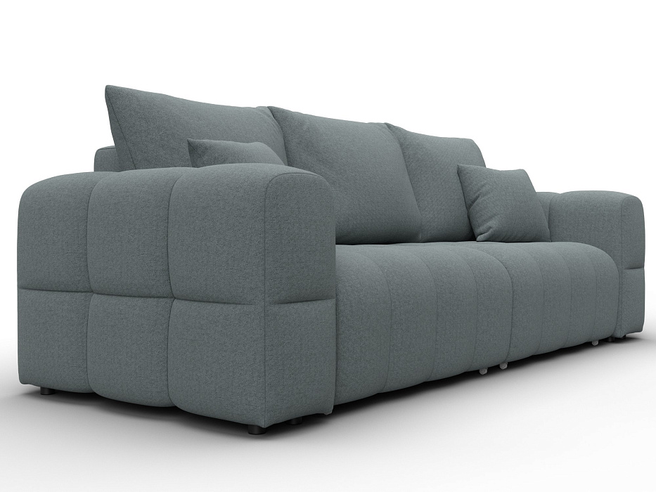 Диван прямой Лига-110 НПБ (амур 07 серый)