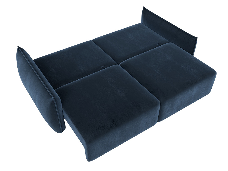 Диван прямой Лига-051 НПБ (tower 13 синий) Диван прямой Лига-051 НПБ (tower 13 синий)