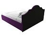 Интерьерная кровать Афина 160 (фиолетовый цвет)