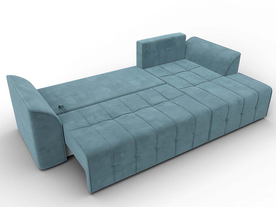 Диван угловой Лига-113 угол правый (seven 113 бирюзовый)