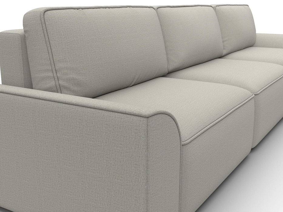 Диван угловой Лига-048 НПБ лонг (амур 02 бежевый)