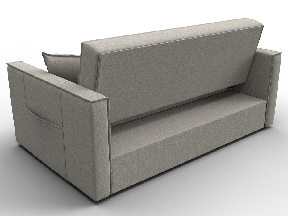 Диван прямой Лига-104 (140) (амур 02 бежевый)