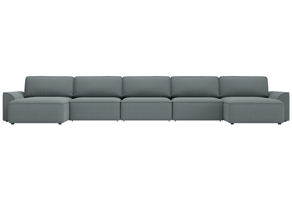 Диван П-образный Лига-048 НПБ МегаЛонг (амур 07 серый) Диван П-образный Лига-048 НПБ МегаЛонг (амур 07 серый)