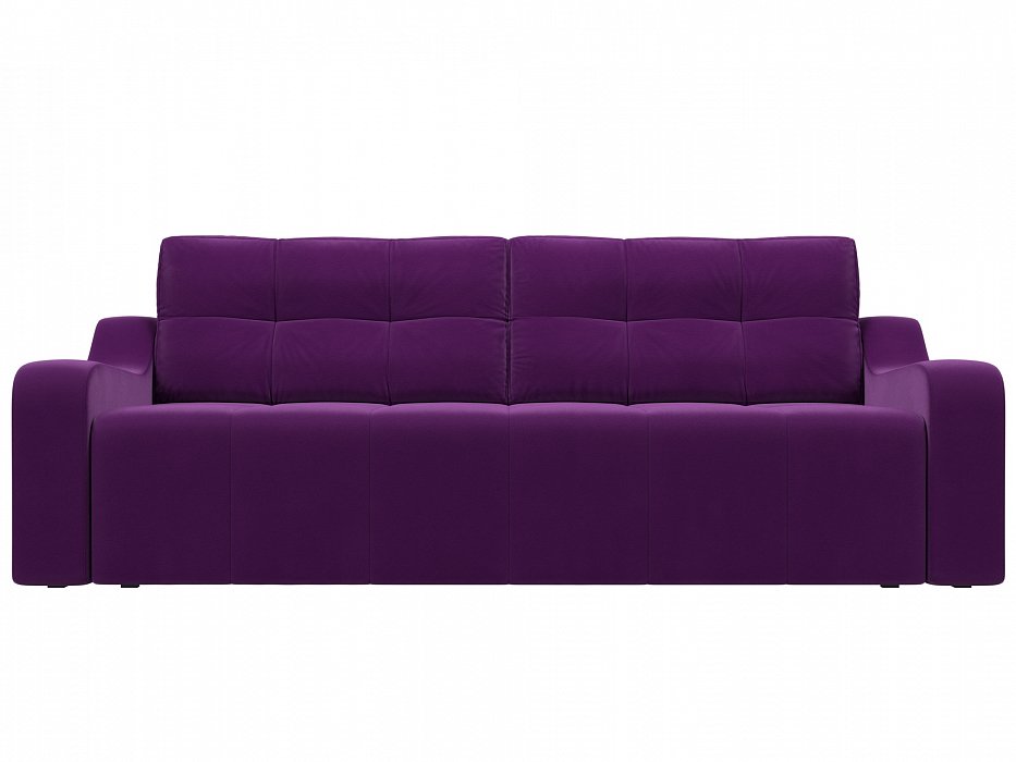 Прямой диван Итон (фиолетовый)