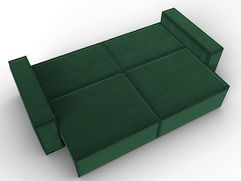 Диван прямой Куба (зеленый)